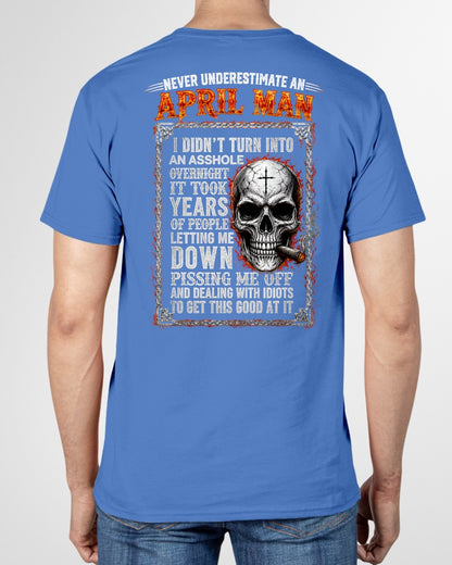 APRIL - GRUMPY MAN - T Shirt For Strongman - TRNN04 (SKU2606-383-04)