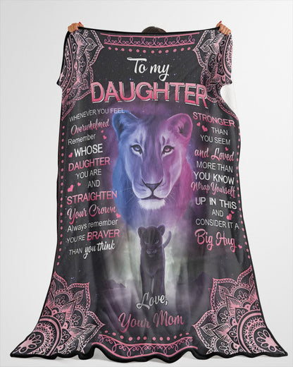 Special Gift For Your Daughter Blanket - From Mom (SKUB11-04) FULL