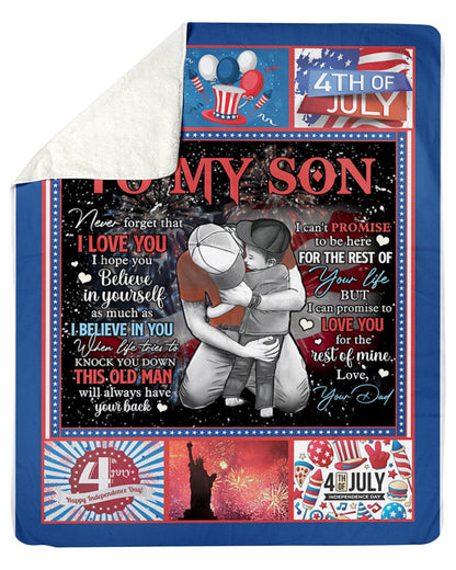 Special blanket for Son - From Dad blanket