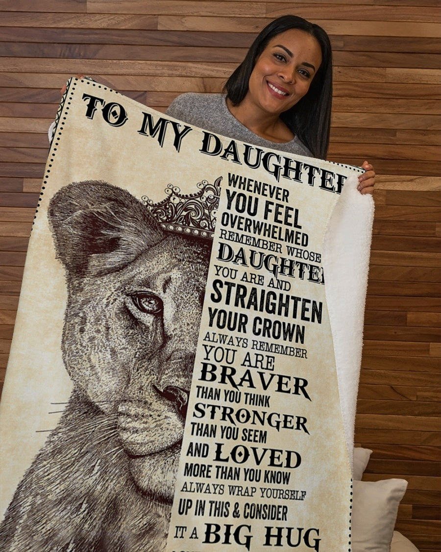 Special blanket for Daughter - From Dad blanket