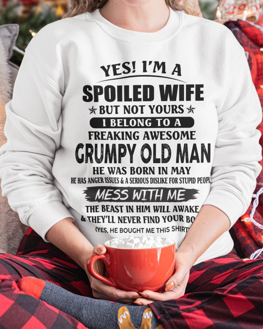 Grumpy Old Man May – Perfect gift for wife From Husband – TRNN05 (SKU08-63-05)
