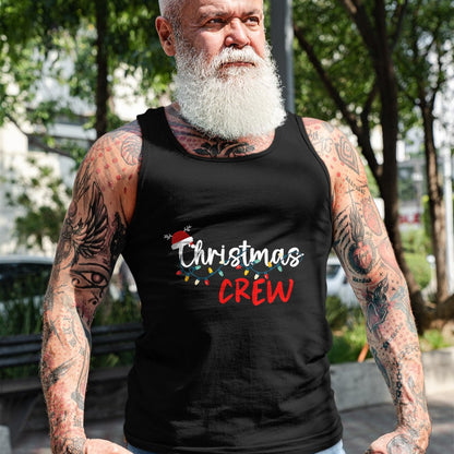 Christmas Crew Xmas Lights Family Matching Pajamas Holiday T-Shirt - Christmas Unisex T-Shirt/Hoodie/Sweatshirt - TRNN00
