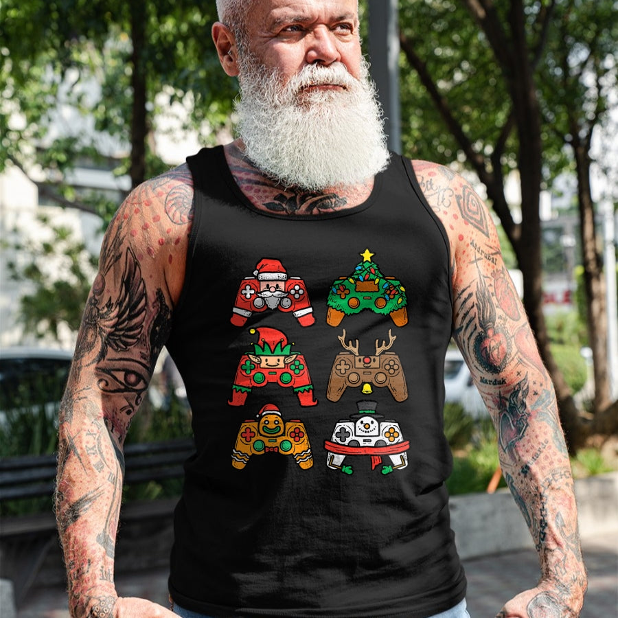 Christmas Gamer Controller Xmas Gaming T-Shirt - Christmas Unisex T-Shirt/Hoodie/Sweatshirt - TRNN00