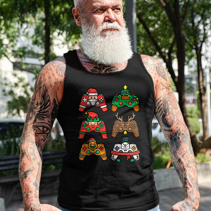 Christmas Gamer Controller Xmas Gaming T-Shirt - Christmas Unisex T-Shirt/Hoodie/Sweatshirt - TRNN00
