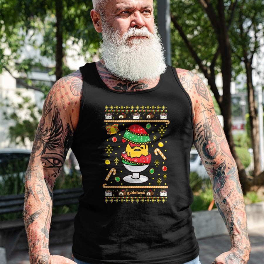Gudetama Ugly Christmas Egg T-Shirt - Christmas Unisex T-Shirt/Hoodie/Sweatshirt - TRNN00
