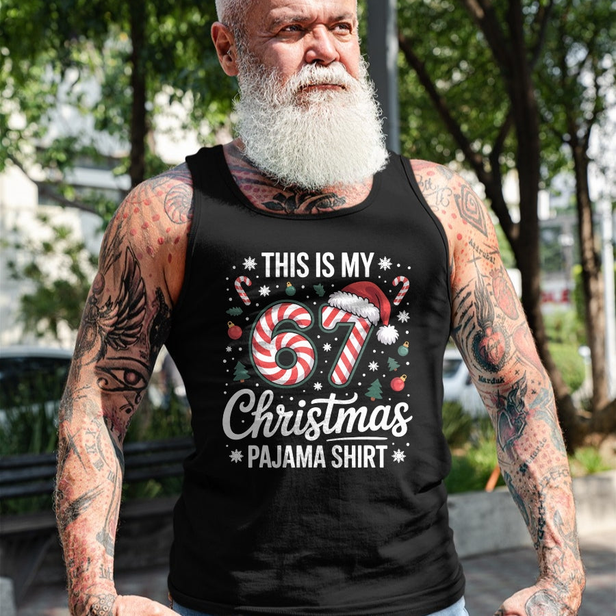 This My 67 Christmas Pajama 67 Meme Gen Alpha Boys Girls T-Shirt - Christmas Unisex T-Shirt/Hoodie/Sweatshirt - TRNN00
