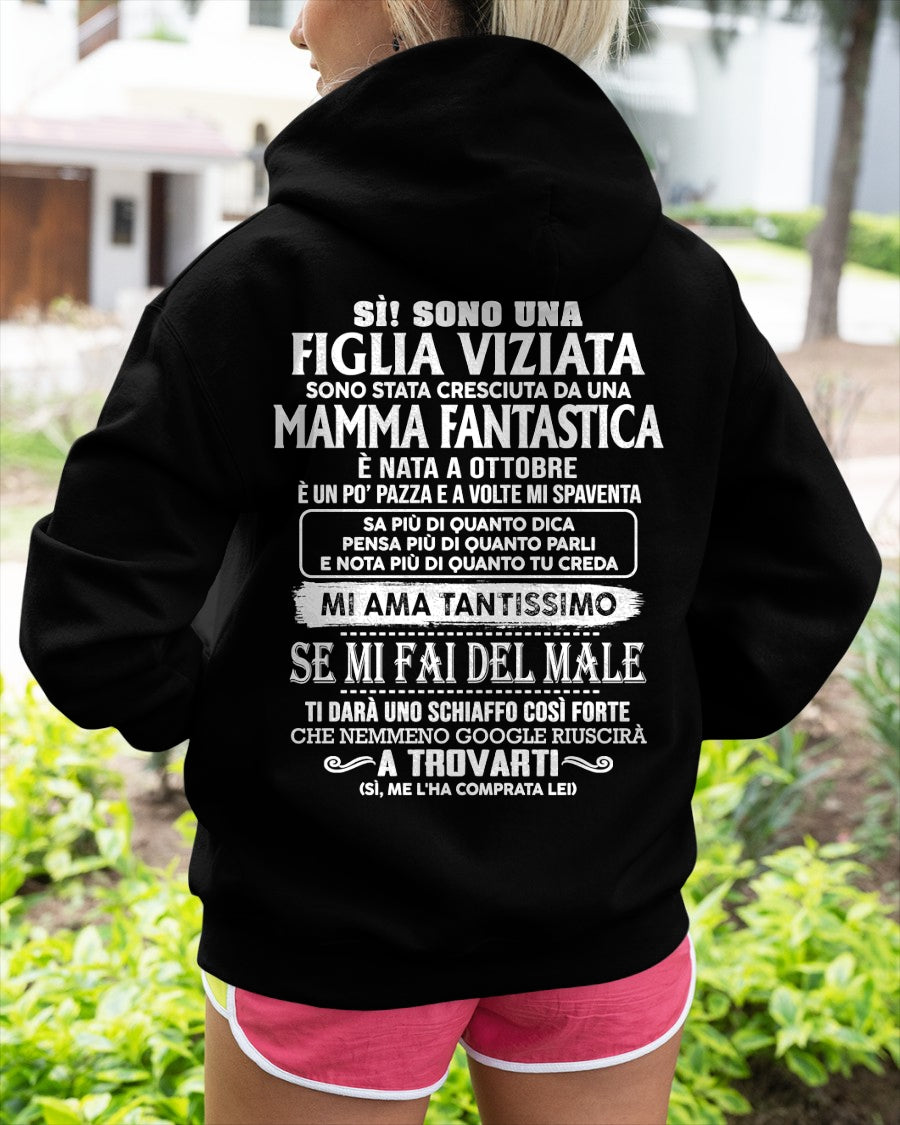 OTTOBRE - Fantastica mamma - Maglietta per il figlia dalla mamma - ITA/TRNN10 (SKU2605-263-10)