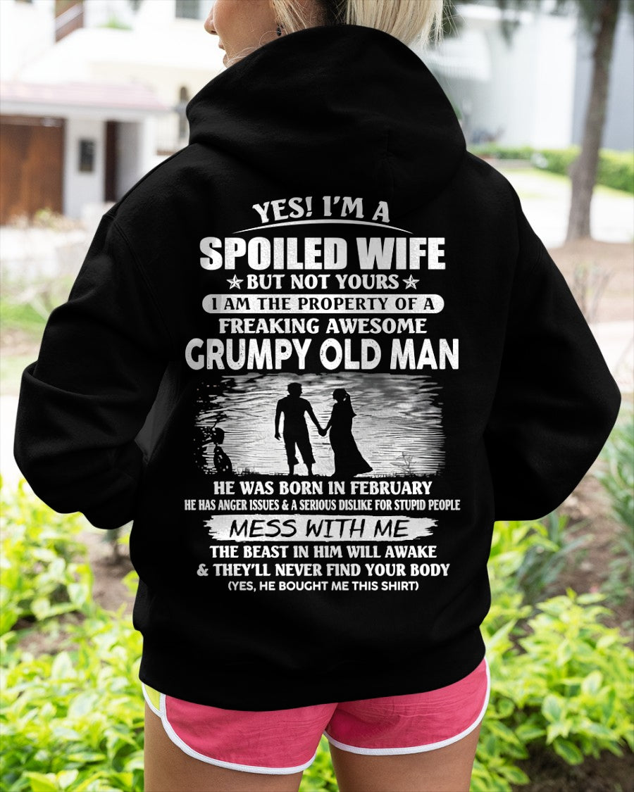 FEBRUARY - YES! I'M A SPOILED WIFE BUT NOT YOURS - FROM HUSBAND - TRNN02 (SKU2607-97-02)