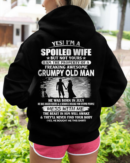 JULY - YES! I'M A SPOILED WIFE BUT NOT YOURS - FROM HUSBAND - TRNN07 (SKU2607-97-07)