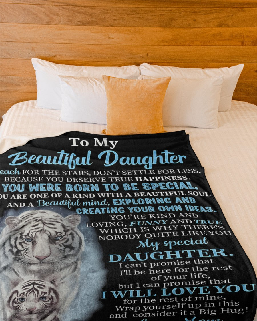 Special Gift For Your Daughter Blanket - From Mom (SKUB10-113) FULL