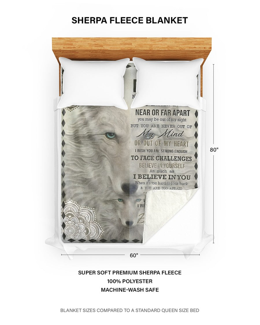 Special Gift For Your Daughter Blanket - From Mom (SKUB11-132)