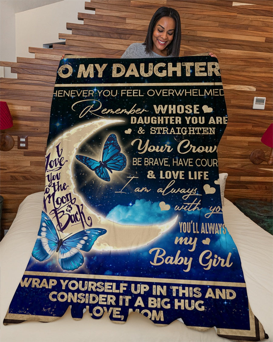 Special gift for Daughter - from Mom Blanket