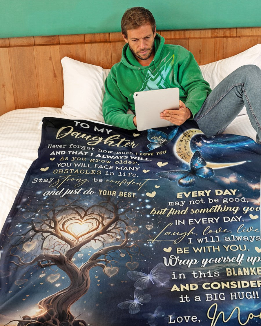 Special Gift For Daughter - From Mom Blanket (SKUB08-77)