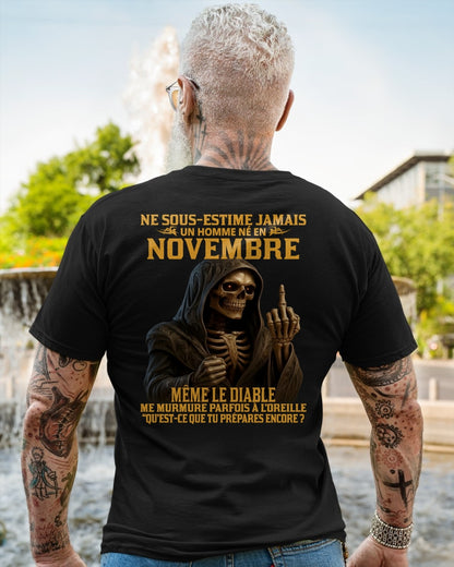 NE SOUS-ESTIME JAMAIS UN HOMME NÉ EN NOVEMBRE Fr12 - TRNN11 - MALE (SKU12-305-11)
