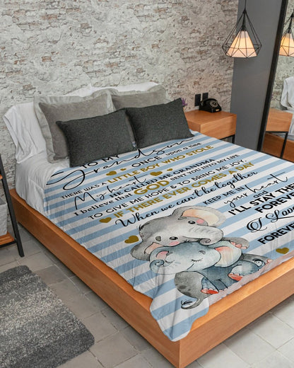 Special Gift For Your Grandson Blanket - From Grandma