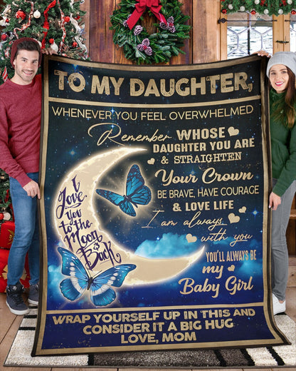 Special gift for Daughter - Blanket (SKUB09-39)