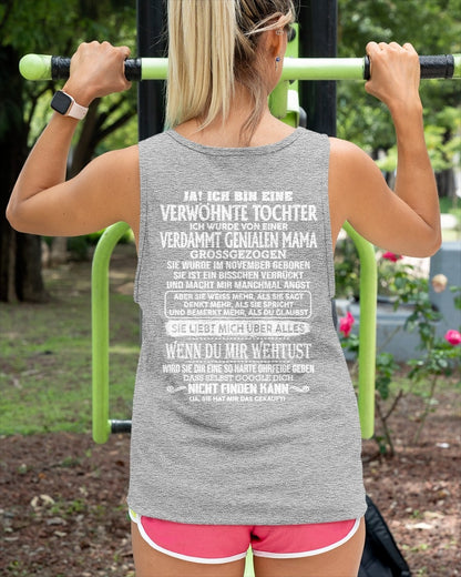 NOVEMBER - VERDAMMT GENIALEN MAMA – T-Shirt von Mama an Tochter - DEU/TRNN11 (SKU2605-341-11)