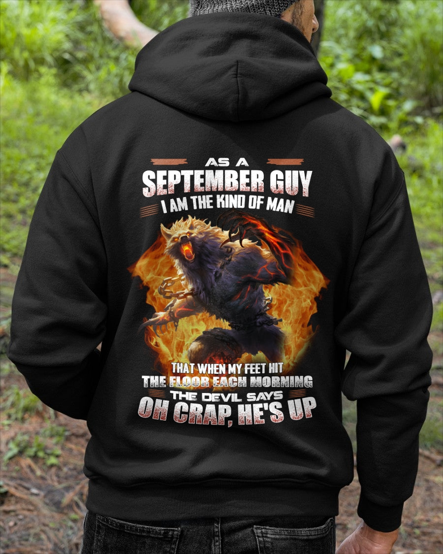 SEPTEMBER - I'M THE KIND OF MAN THAT WHEN MY FEET HIT THE FLOOR EACH MORNING - TRNN09 (SKU26T-01-13-09)