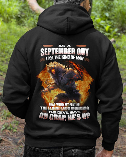 SEPTEMBER - I'M THE KIND OF MAN THAT WHEN MY FEET HIT THE FLOOR EACH MORNING - TRNN09 (SKU26T-01-13-09)