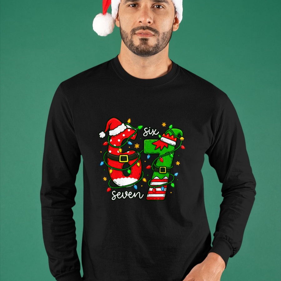 Trending Six Seven Meme Christmas 67 Xmas Men Women Kids T-Shirt - Christmas Unisex T-Shirt/Hoodie/Sweatshirt - TRNN00