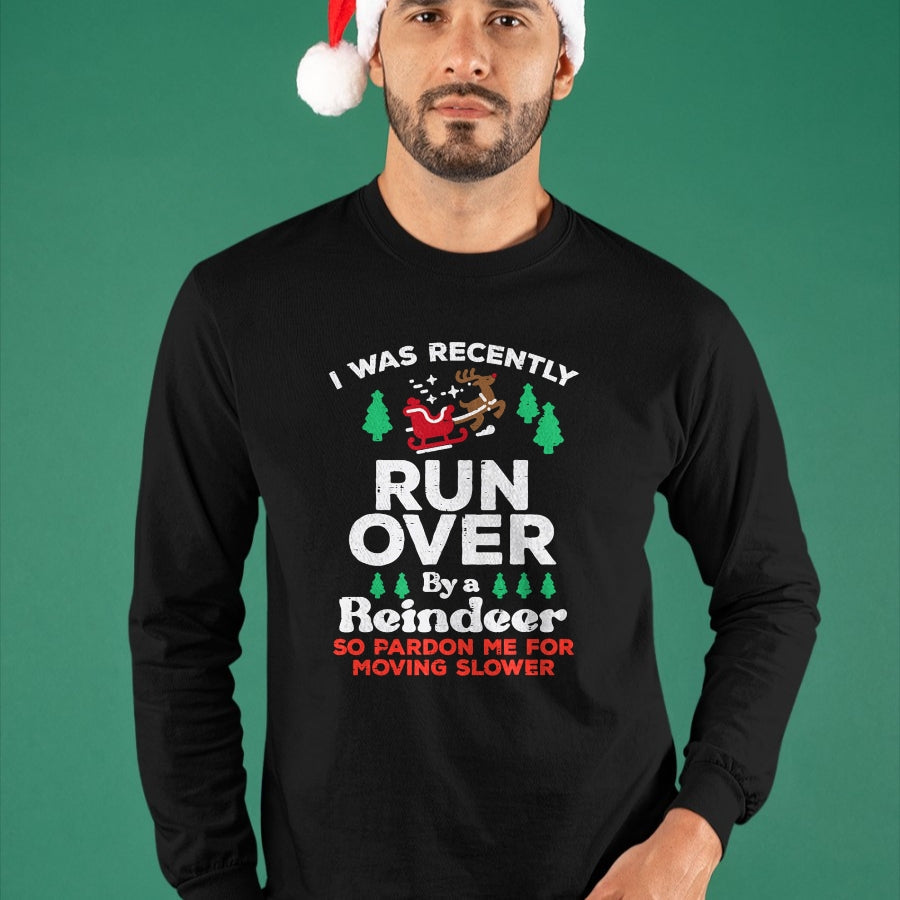 Christmas Runover By Reindeer Funny Xmas Women Men Kids T-Shirt - Christmas Unisex T-Shirt/Hoodie/Sweatshirt - TRNN00
