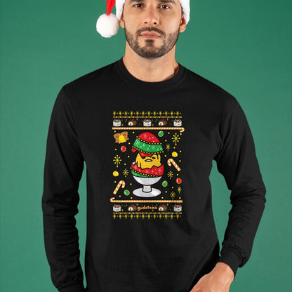 Gudetama Ugly Christmas Egg T-Shirt - Christmas Unisex T-Shirt/Hoodie/Sweatshirt - TRNN00