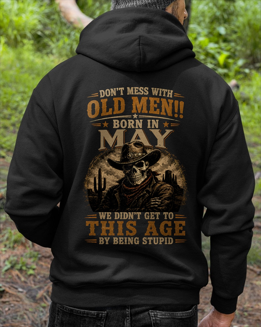 MAY - DON'T MESS WITH OLD MEN - T SHIRT FOR STRONGMAN - TRNN05 (SKU2607-233-05)