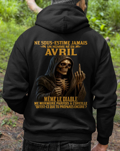 NE SOUS-ESTIME JAMAIS UN HOMME NÉ EN AVRIL Fr12 - TRNN04 - MALE (SKU12-305-04)