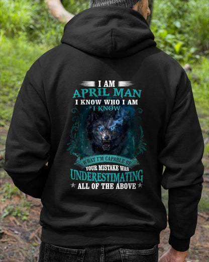 APRIL MAN - I KNOW WHO I AM UNDERESTIMATING ALL OF THE ABOVE - TRNN04 (SKU26T-01120-04)