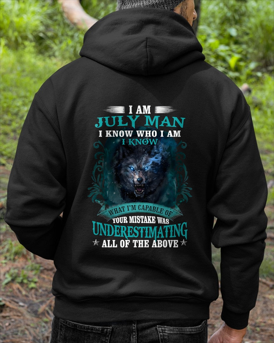 JULY MAN - I KNOW WHO I AM UNDERESTIMATING ALL OF THE ABOVE - TRNN07 (SKU26T-01120-07)