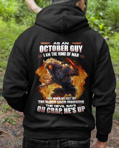 OCTOBER - I'M THE KIND OF MAN THAT WHEN MY FEET HIT THE FLOOR EACH MORNING - TRNN10 (SKU26T-01-13-10)