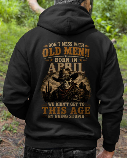 APRIL - DON'T MESS WITH OLD MEN - T SHIRT FOR STRONGMAN - TRNN04 (SKU2607-233-04)