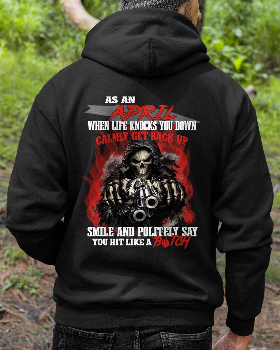 APRIL MAN - WHEN LIFE KNOWS YOU DOWN CALMLY GET BACK UP - TRNN04 (SKU26T-01164-04)