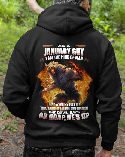 JANUARY - I'M THE KIND OF MAN THAT WHEN MY FEET HIT THE FLOOR EACH MORNING - TRNN01 (SKU26T-01-13-01)