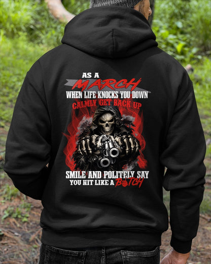 MARCH MAN - WHEN LIFE KNOWS YOU DOWN CALMLY GET BACK UP - TRNN03 (SKU26T-01164-03)