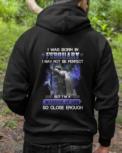 FEBRUARY MAN - I MAY NOT BE PERFECT BUT I AM A WARRIOR OF GOD  - TRNN02 (SKU26T-01128-02)