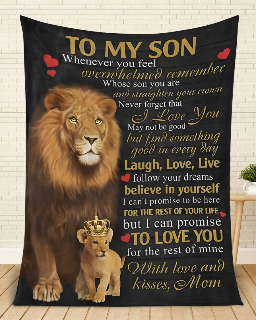 Special Gift For Your Son Blanket - From Mom (SKUB11-74)