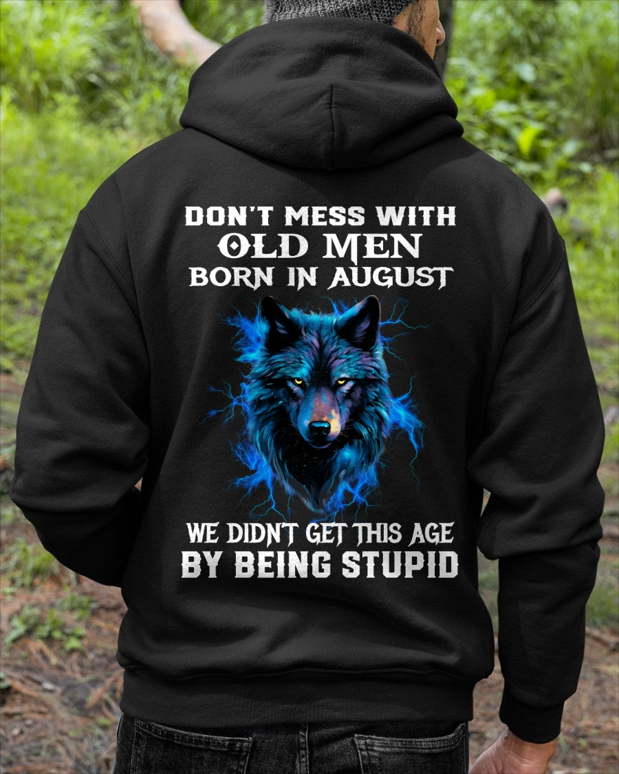 AUGUST - DON'T MESS WITH OLD MEN - T SHIRT FOR STRONGMAN - TRNN08 (SKU2604-300-08)