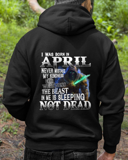 APRIL MAN - NEVER MISTAKE MY KINDNESS FOR WEAKNESS THE BEAST IN ME IS SLEEPING NOT DEAD  - TRNN04 (SKU26T-01121-04)