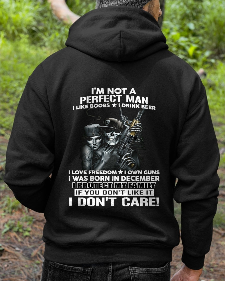 DECEMBER - I'M NOT A PERFECT MAN BUT I PROTECT MY FAMILY - TRNN12 (SKU26T-0193-12)