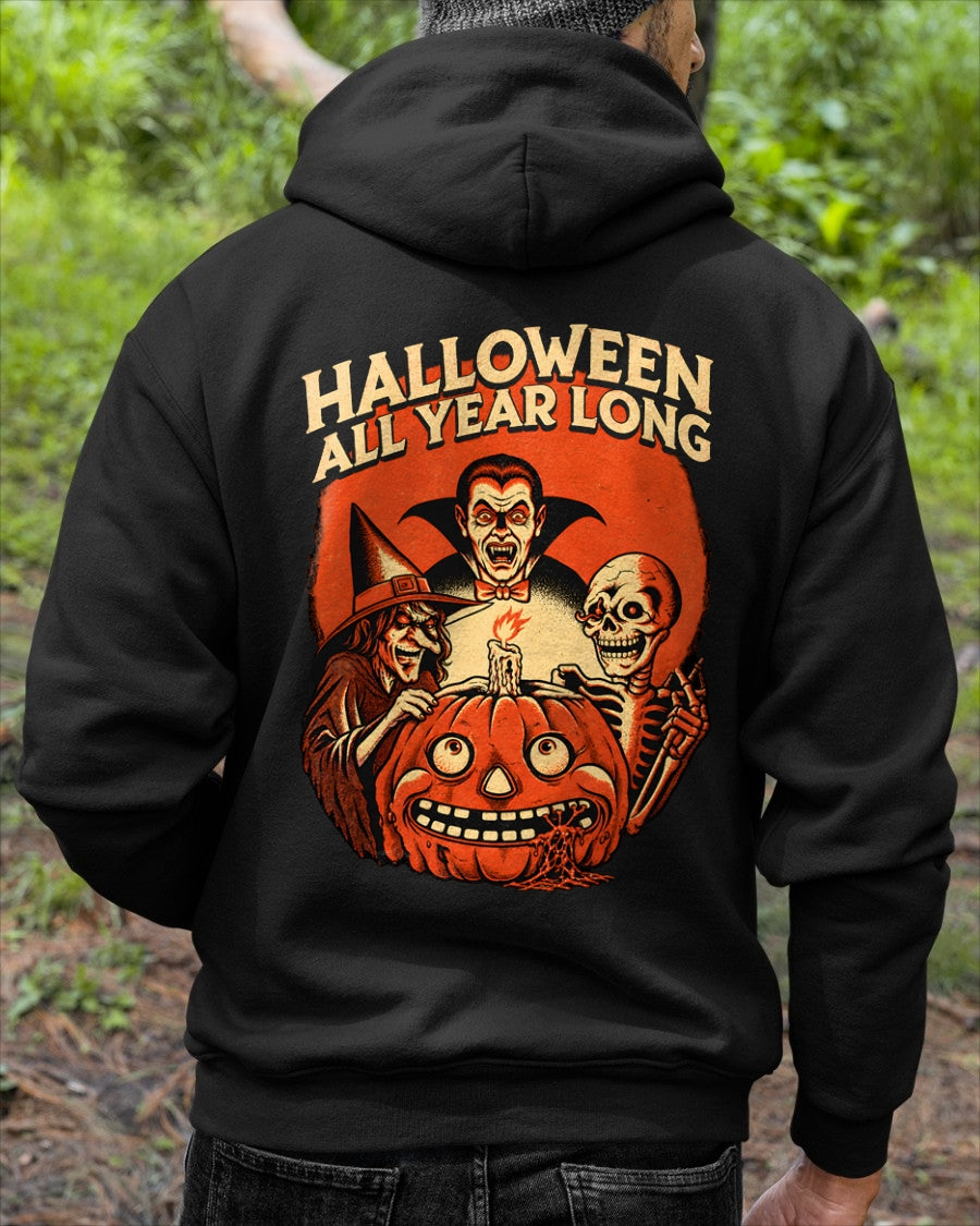 HALLOWEN ALL YEAR LONG T-SHIRT - FROM WOMAN/MAN/CHILD - TRNN00 (SKU2609-274)