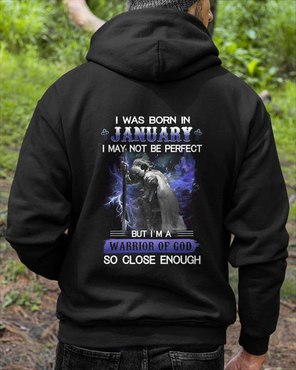 JANUARY MAN - I MAY NOT BE PERFECT BUT I AM A WARRIOR OF GOD  - TRNN01 (SKU26T-01128-01)
