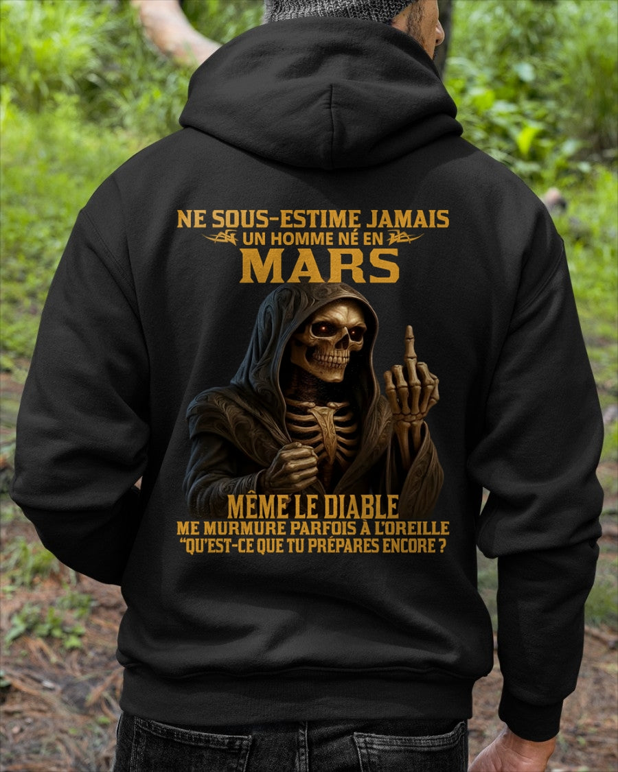 NE SOUS-ESTIME JAMAIS UN HOMME NÉ EN MARS Fr12 - TRNN03 - MALE (SKU12-305-03)