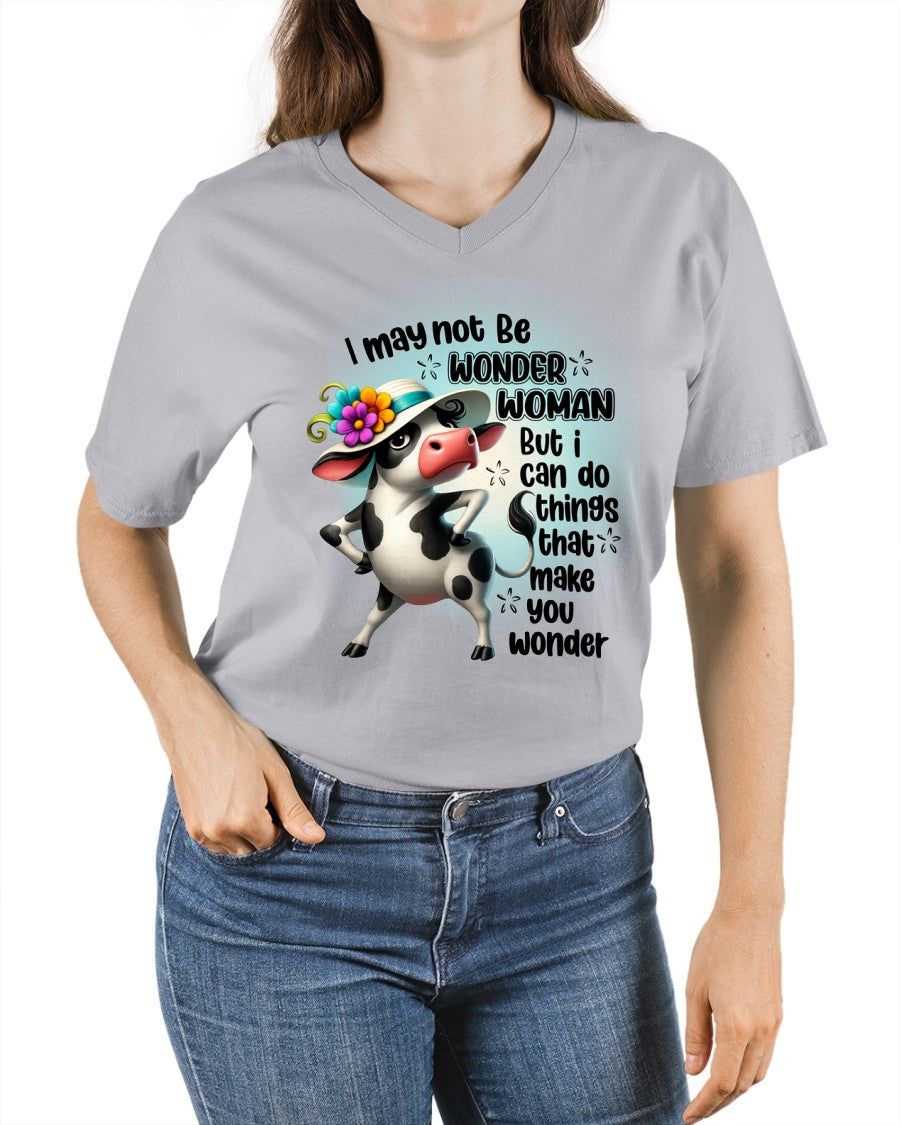 I MAY NOT BE WONDER WOMAN - Birthday T Shirt For Woman - TRNN00 (SKU2603-163-00)