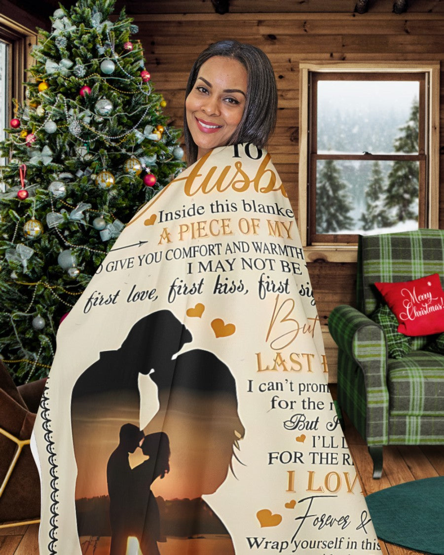 Special Gift For Your Husband Blanket - From Wife (SKU-CHAU-B18) FULL