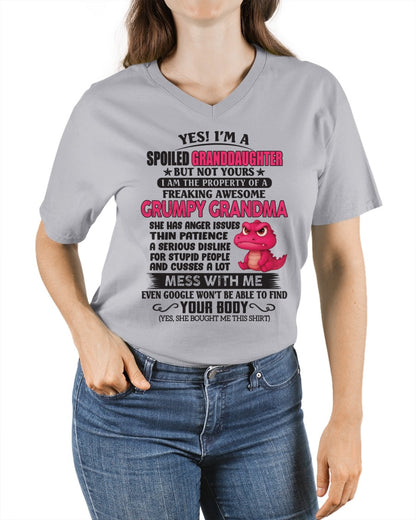 YES, I'M A SPOILED GRANDDAUGHTER - GIFT FROM GRANDMA FOR GRANDDAUGHTER - TRNN00 (SKU09-96-00)