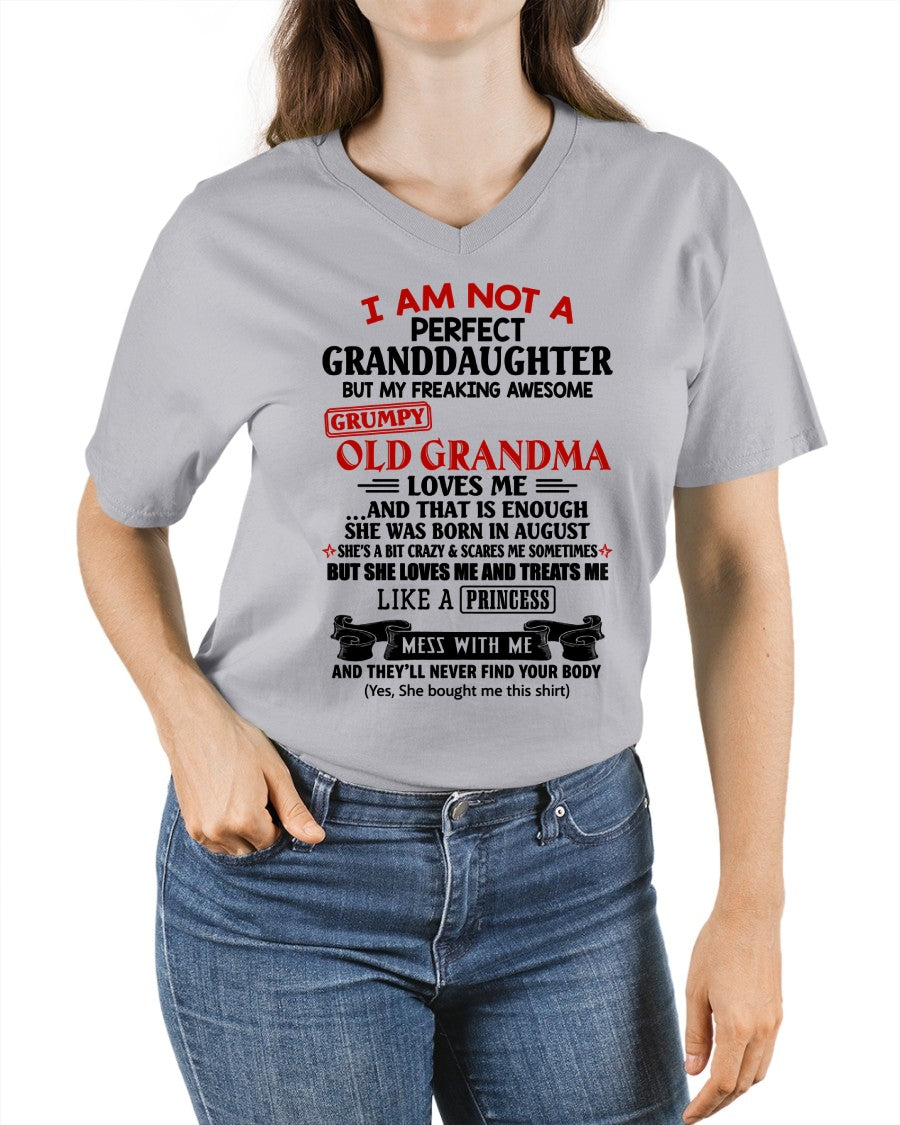AUGUST - I AM NOT A PERFECT GRANDDAUGHTER - FROM GRANDMA - TRNN08 (SKU2606-381-08)