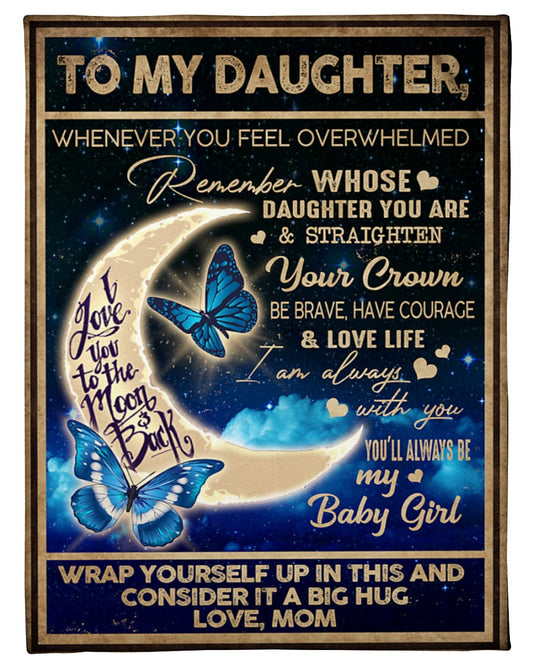 Special gift for Daughter - from Mom Blanket