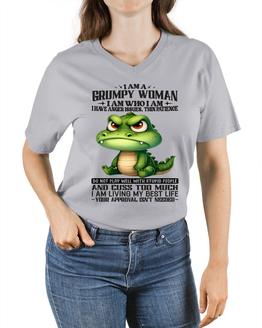 I AM WHO I AM - Birthday T Shirt For Woman - TRNN00 (SKU2602-183-00)