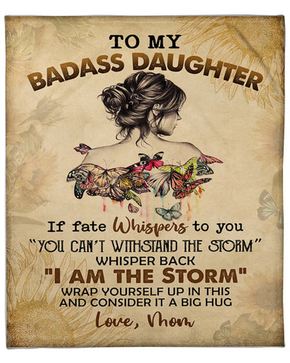 Special Gift For Your Daughter Blanket - From Mom